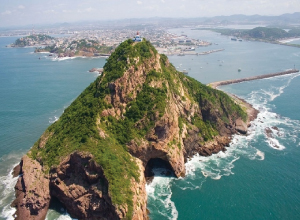 fotografía aérea de Mazatlán