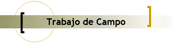 Trabajo de Campo