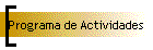 Programa de Actividades